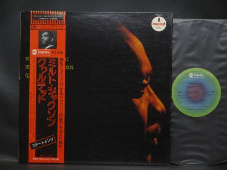 Milt Jackson Quartet Statements Japan Rare LP OBI INSERT