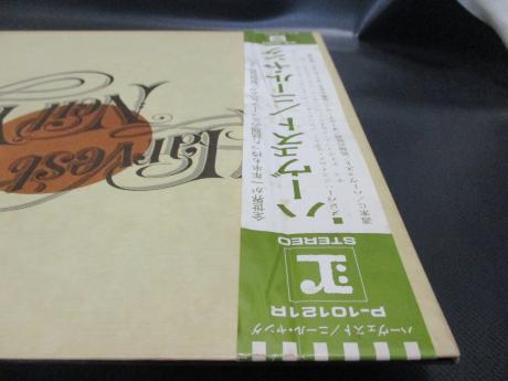 Neil Young Harvest Japan Rare LP OBI 2 INSERTS