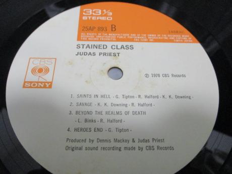 Judas Priest Stained Class Japan Orig. LP OBI