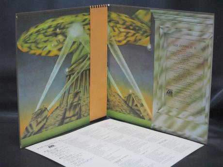 Led Zeppelin 2nd II Japan Rare LP OBI BIG POSTER