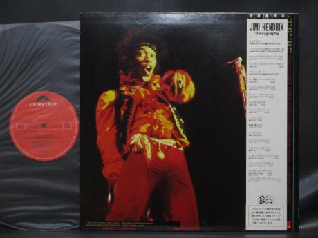 Jimi Hendrix Jimi Plays Monterey Japan Remastered LP OBI