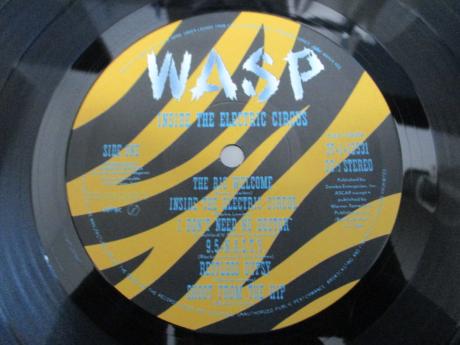 WASP Inside the Electric Circus Japan LTD LP PIN-UPS + 7"