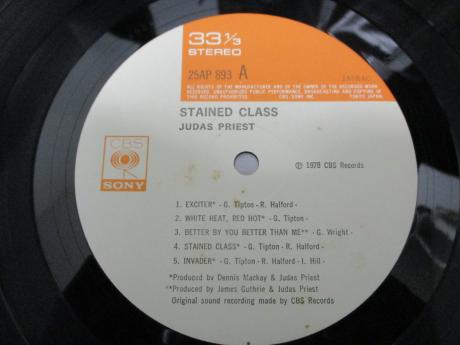 Judas Priest Stained Class Japan Orig. LP OBI