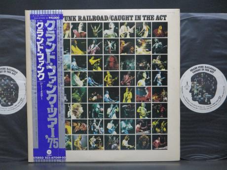 Grand Funk Railroad Caught in the Act Japan Orig. 2LP OBI
