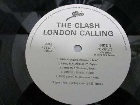 Clash London Calling Japan Early Press 2LP OBI G/F INSERT