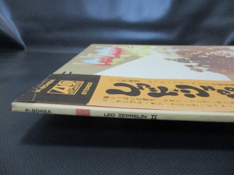 Led Zeppelin 2nd II Japan Early Press LP OBI INSERT