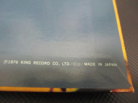 Robin Trower Live ! Japan Orig. LP OBI BIG POSTER