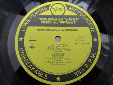 Woody Herman At Carnegie Hall Japan LTD LP OBI