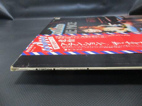 Keith Emerson The Nice Attention ! Japan ONLY LTD LP OBI
