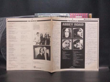 Beatles Abbey Road Japan Flag OBI ED LP INSERT