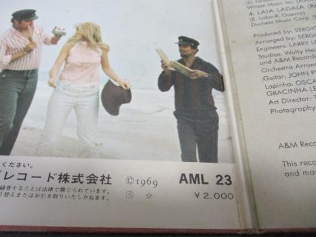 Sergio Mendes & Brasil '66 Fool On The Hill Japan Orig. LP OBI