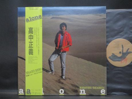 Masayoshi Takanaka Alone Japan Early Press LP OBI