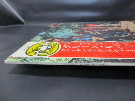 CCR Creedence Clearwater Revival Green River Japan Orig. LP OBI G/F INSERT