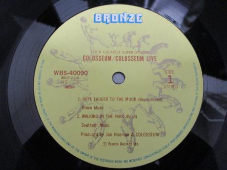 2. Colosseum Live Japan Rare 2LP OBI INSERT