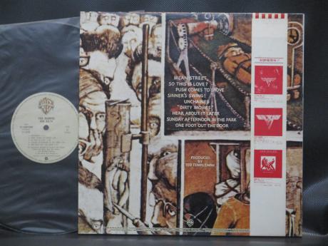 Van Halen Fair Warning Japan Orig. LP OBI