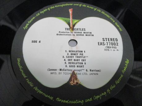 Beatles White Album Japan Flag OBI ED 2LP OBI COMPLETE