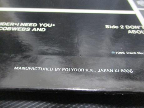 WHO A Quick One Japan LTD LP RED OBI INSERT