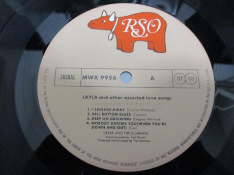 Derek and Dominos Layla Japan Rare 2LP YELLOW OBI