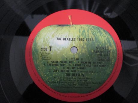 Beatles 1962 - 1966 Japan Early Press 2LP OBI RARE BIG POSTER