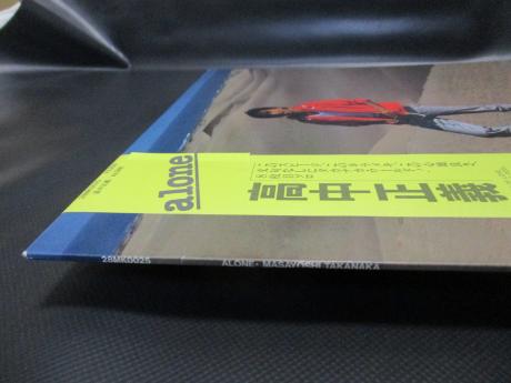 Masayoshi Takanaka Alone Japan Early Press LP OBI