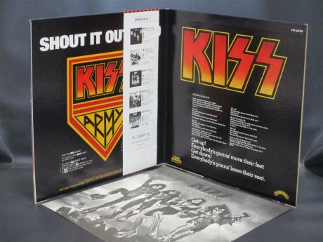 Kiss Destroyer Japan Rare LP OBI INSERT