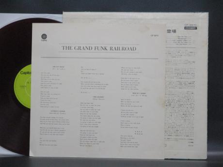 Grand Funk Railroad On Time Japan Orig. LP DIF RED WAX