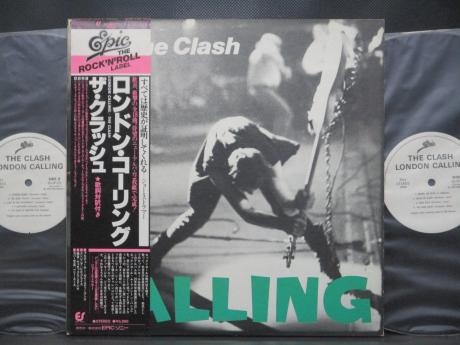 Clash London Calling Japan Early Press 2LP OBI G/F INSERT