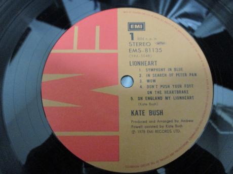 Kate Bush Lionheart Japan Orig. LP OBI INSERT
