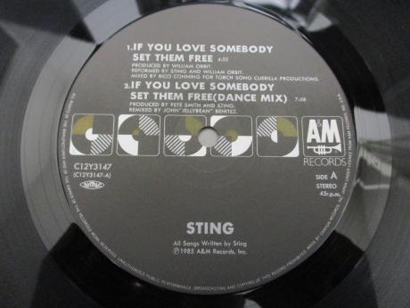 Police Sting If You Love Somebody Japan Rare 4 Track 12” OBI DIF COVER