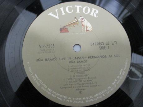Una Ramos Live In Japan - Hermanos Al Sol Japan ONLY LIVE LP OBI