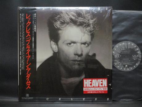 Bryan Adams Reckless Japan Orig. LP OBI SHRINK