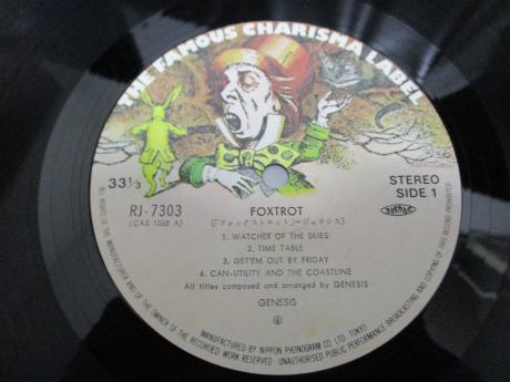 Genesis Foxtrot Japan Rare LP PURPLE OBI G/F