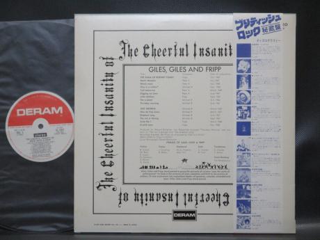 King Crimson Giles Giles and Fripp Cheerful Insanity Of Japan Rare LP OBI