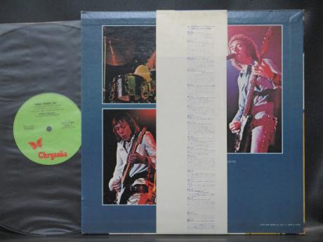 Robin Trower Live ! Japan Orig. LP OBI BIG POSTER
