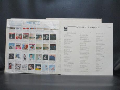 Yardbirds Immortal feat Eric Clapton & Jeff Beck Japan ONLY LP RED WAX