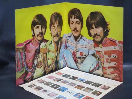 Beatles Sgt. Peppers Lonely Hearts Japan Orig. LP ODEON RED WAX