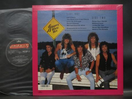 Bon Jovi Slippery When Wet Japan Orig. LP RARE COVER