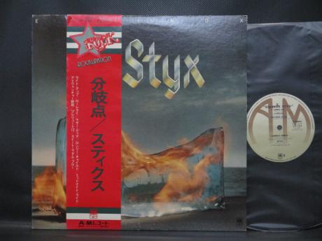Styx Equinox Japan Orig. LP OBI INSERT