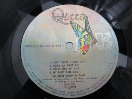 Queen 1st Same Title Japan Early Press LP OBI
