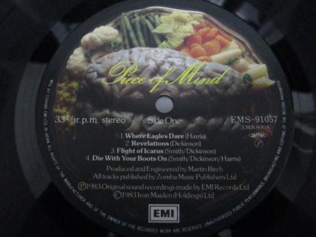 Iron Maiden Piece of Mind Japan Orig. LP RARE BIG POSTER