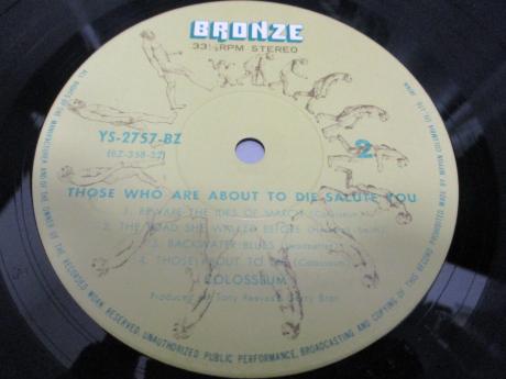 Colosseum Those Who Are About to Die Salute You Japan Early Press LP 2INSERTS