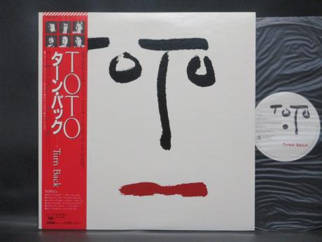 TOTO Turn Back Japan Orig. LP OBI RARE POSTER