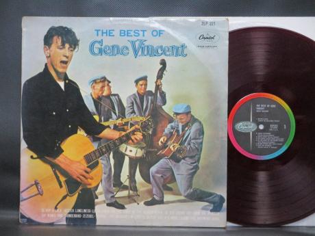 Gene Vincent The Best Of Japan ONLY COMPILATION LP RED WAX