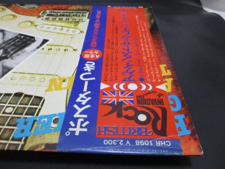 Rory Gallagher Against the Grain Japan Orig. LP OBI BIG POSTER