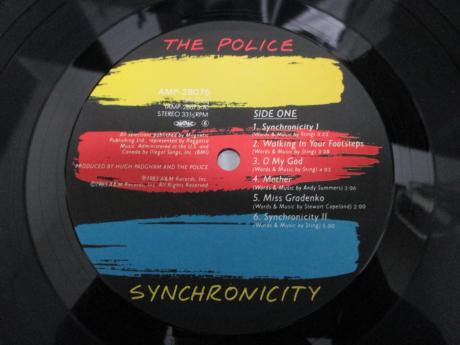 Police Synchronicity Japan Orig. LP OBI INSERT
