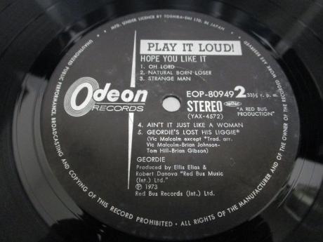 Geordie Hope You Like it Japan Orig. LP OBI BOOKLET