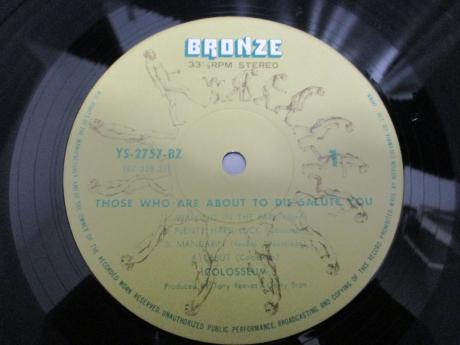 Colosseum Those Who Are About to Die Salute You Japan Early Press LP 2INSERTS