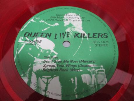 Queen Live Killers Japan Orig. 2LP OBI RED & GREEN DISCS