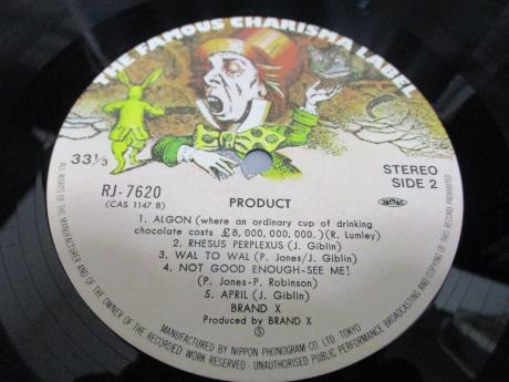 Brand X Masques Japan Orig. LP OBI INSERT