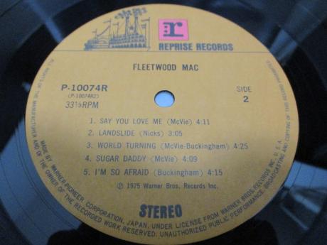 Fleetwood Mac Same Title Japan Rare LP BLUE OBI